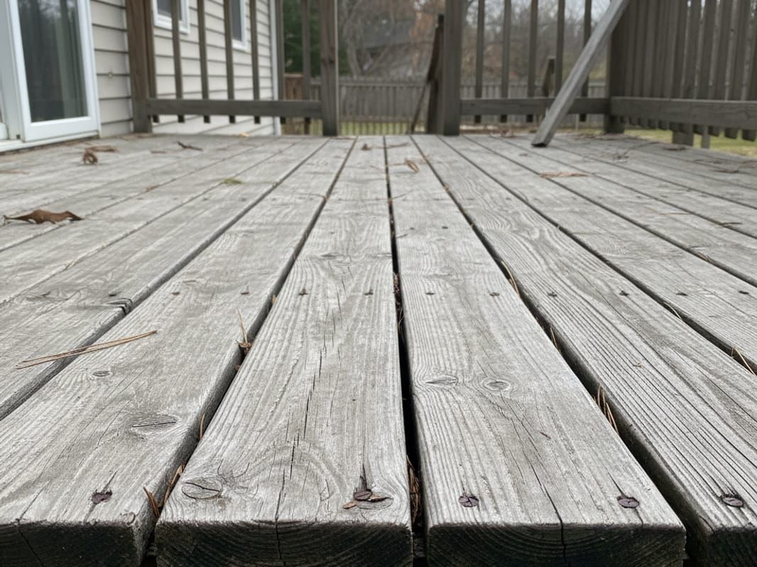 Weathered Deck Restoration