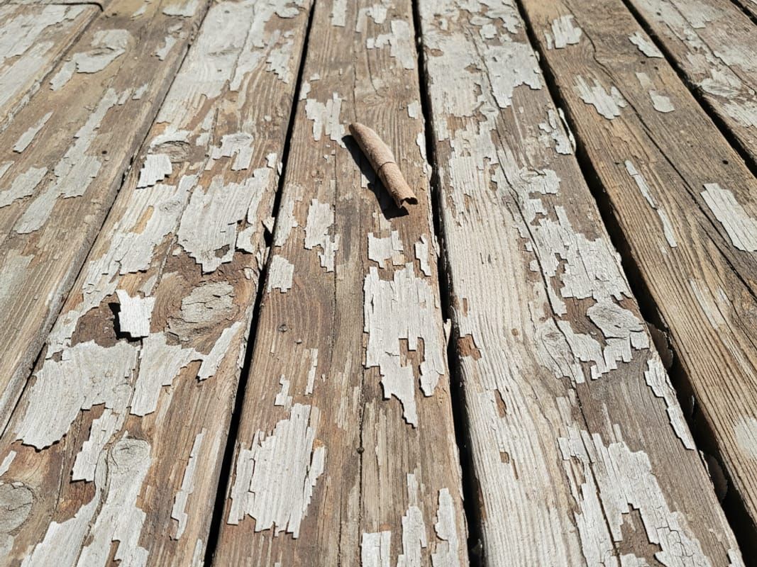 Faded Surface Needing Care