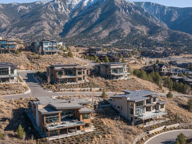 Steep Mountain hillside Draper