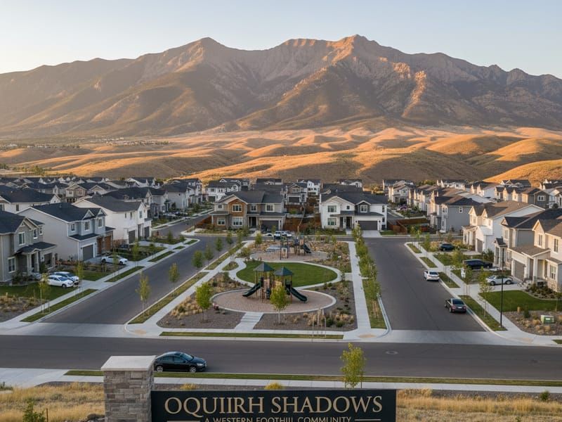 Oquirrh Shadows neighborhood West Jordan