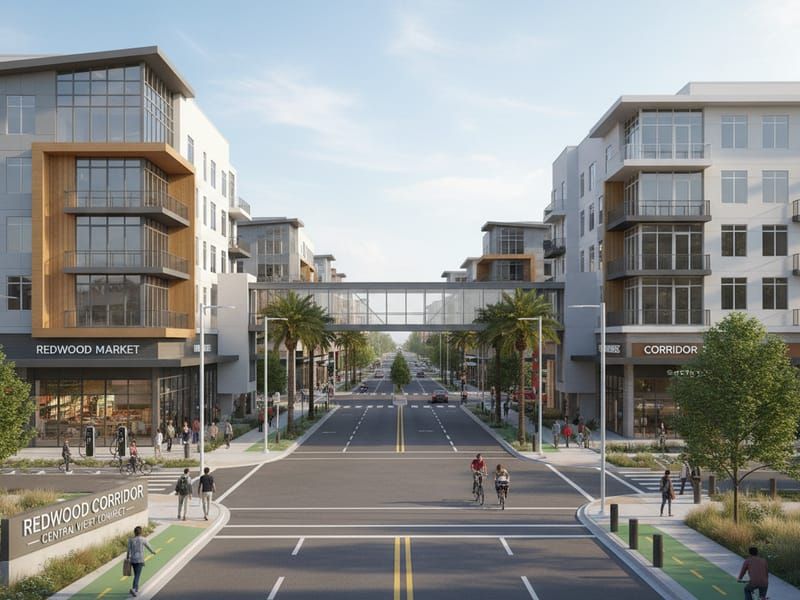 Redwood corridor West Jordan